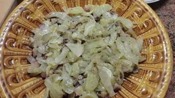 сельдь под легкой шубкой