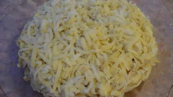 сельдь под шубой с яблоком