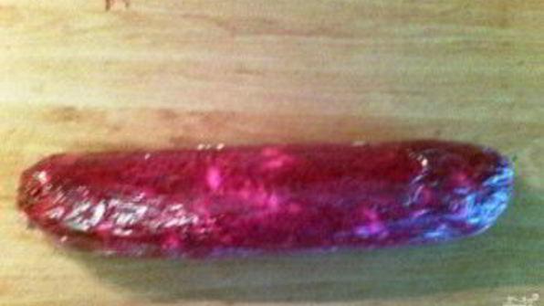 сельдь под шубой в виде рулета