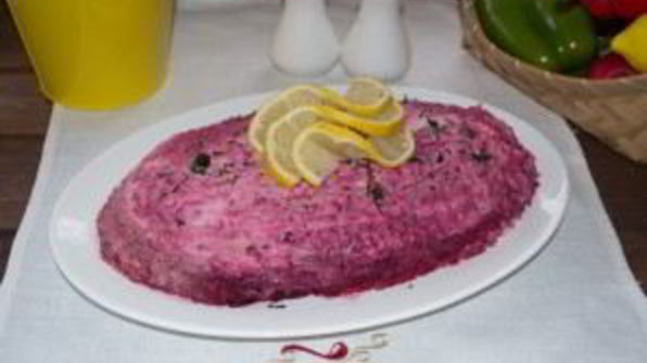 селедка под шубой без яблок и яиц