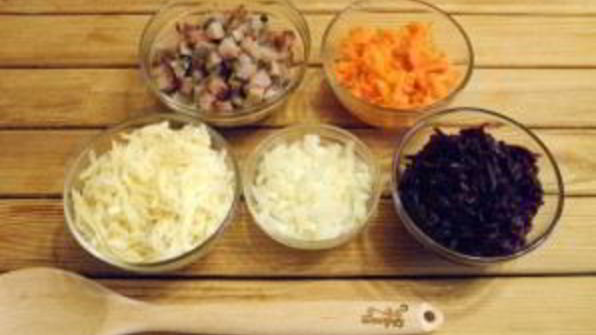 селедка под шубой без яиц