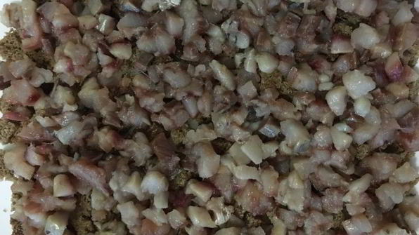 селедка под шубой с хлебом