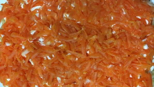 селедка под шубой с хлебом