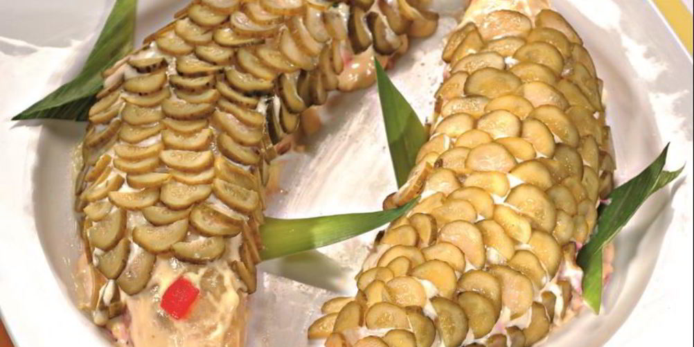 Рецепт селедки под шубой с солеными огурцами