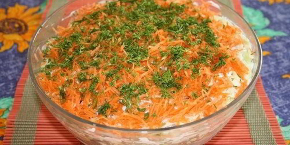 Рецепт семги под шубой