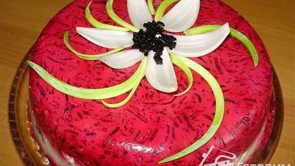 Торт Селедка под шубой