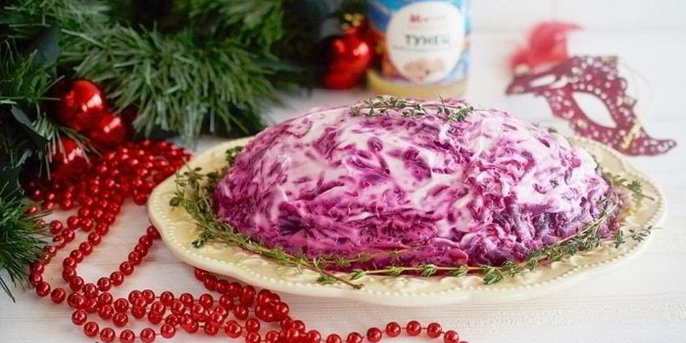 Рецепт тунца под шубой