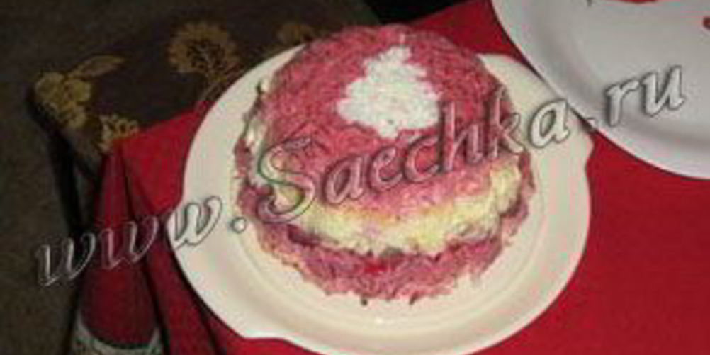 Рецепт украинской селедки под шубой