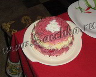 Украинская Селедка под шубой