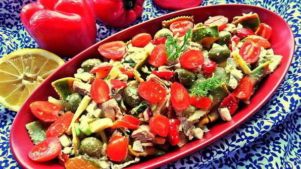 салат с итальянскими мотивами