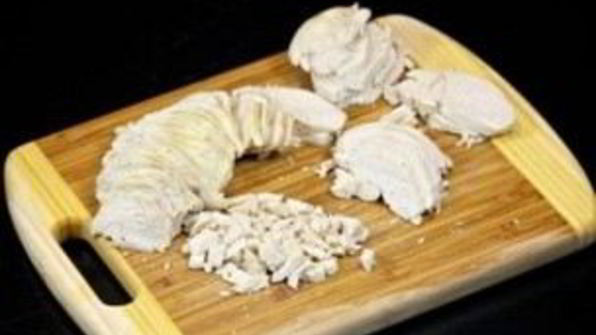 салат с курицей и яблоком