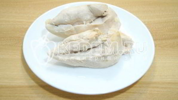 салат с курицей калейдоскоп