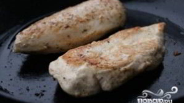 салат цезарь с курицей с майонезом