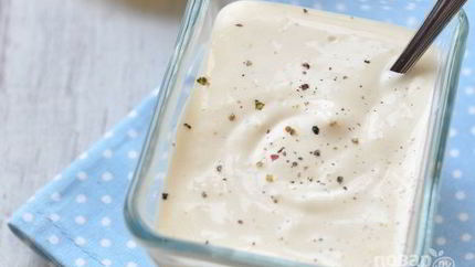 Салат Цезарь с майонезом