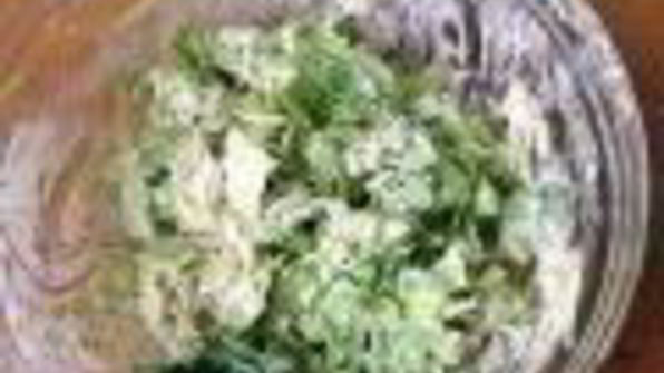 салат цезарь в томате