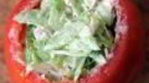 салат цезарь в томате