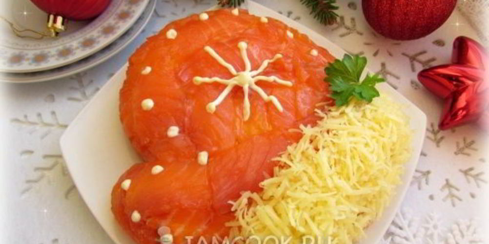 Рецепт салата варежка