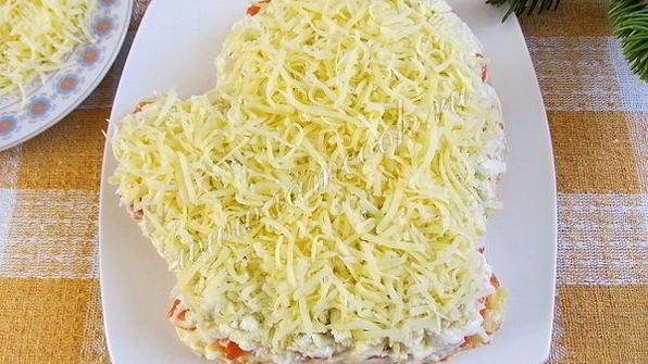 салат варежка