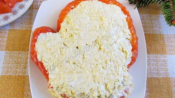 салат варежка