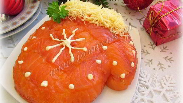 салат варежка