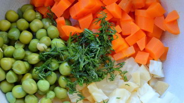 салат звездный