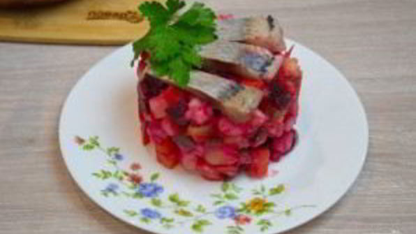 необычный винегрет