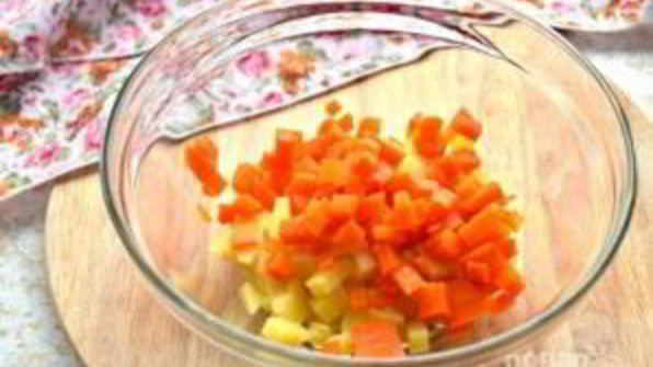 винегрет классический с горошком и капустой