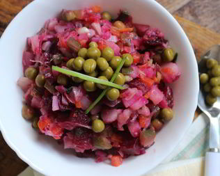 Винегрет классический с заправкой