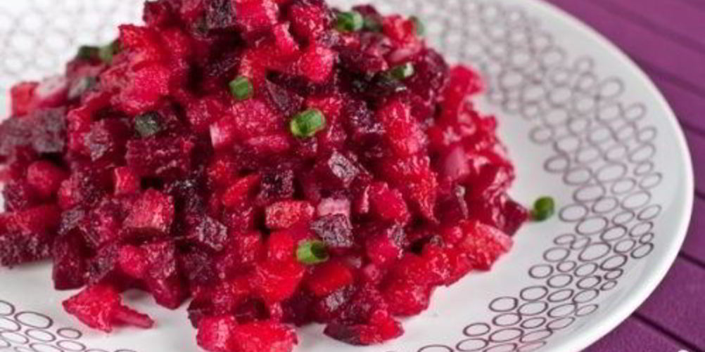 Рецепт винегрета с фасолью