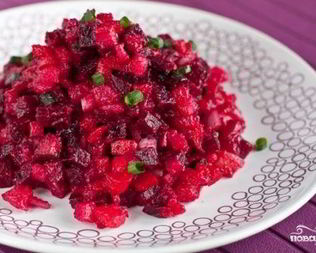 Винегрет с фасолью