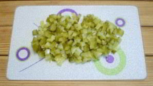 винегрет с горошком