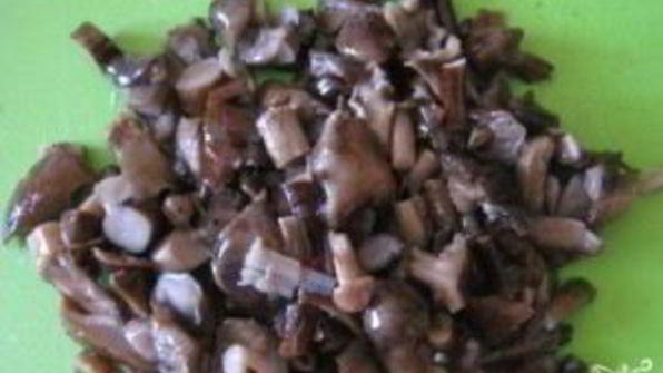 винегрет с грибами