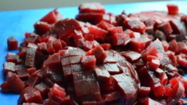 винегрет с кальмарами