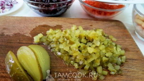 винегрет с килькой