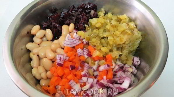 винегрет с килькой