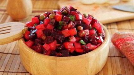 Винегрет в мультиварке с квашеной капустой