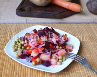 Винегрет в мультиварке