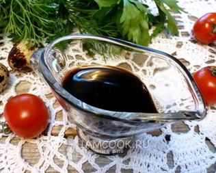 Бальзамический крем-соус