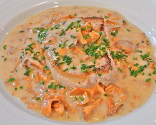 Грибной соус из лисичек