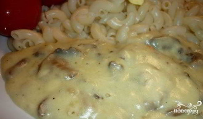 Грибной соус в мультиварке