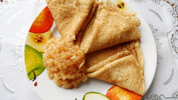 сладкий соус из яблок