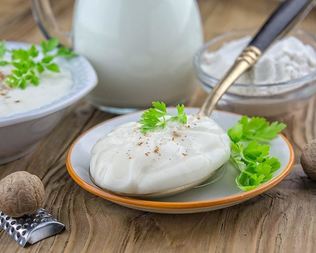 Соус бешамель классический