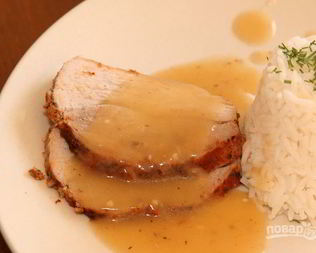 Соус для мяса в духовке