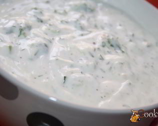 Соус йогуртовый с грецким орехом к шашлыку