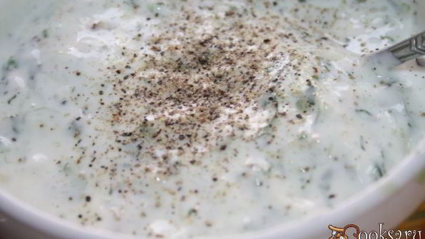 соус йогуртовый с грецким орехом к шашлыку