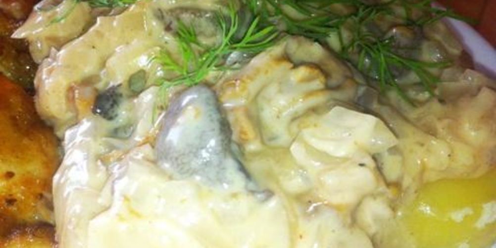 Рецепт соуса из белых грибов