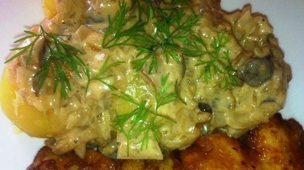 соус из белых грибов