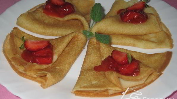 соус из ревеня и клубники