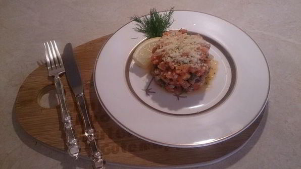 тартар из лосося