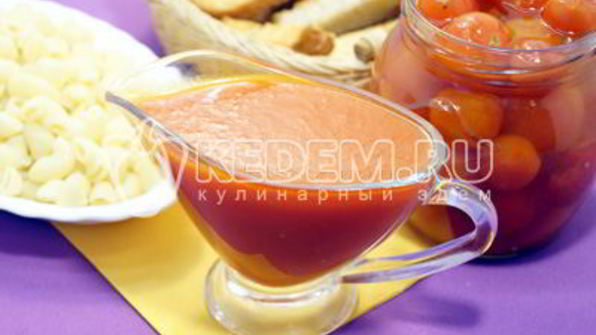 томатный соус из маринованных помидоров